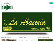 Tablet Screenshot of laabaceria.com